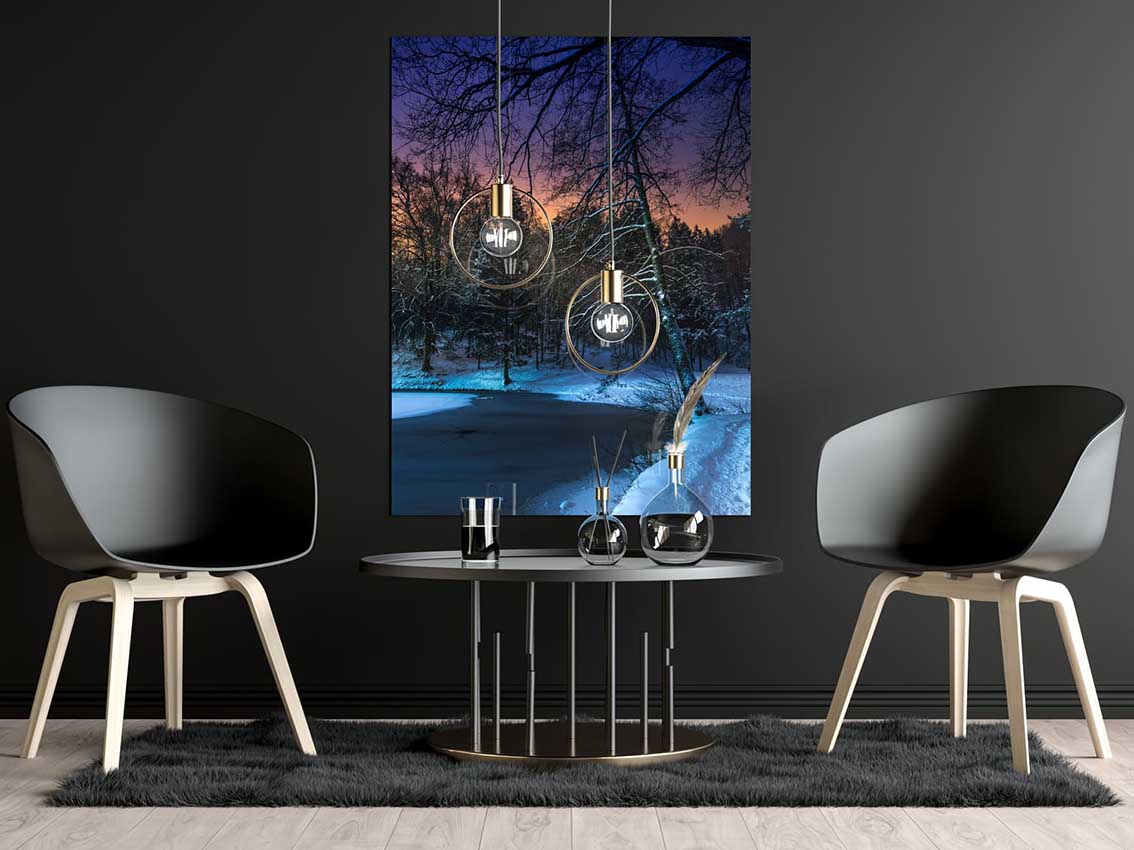 широкоформатка холст