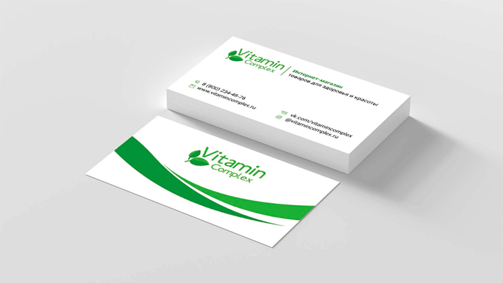 Цифровая печать визиток