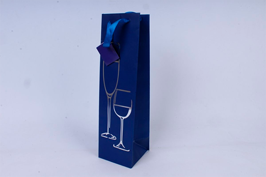 пакет под бутылку коньяка