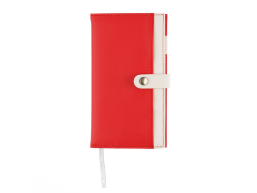 Записная книжка Pierre Cardin синяя, 10,5 х 18,5 см