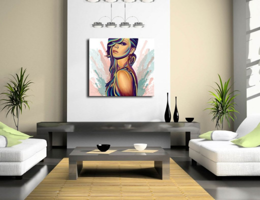 Печать на холсте дорого и качественно